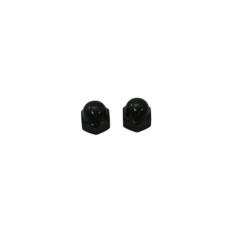 C.F.POSH CF Posh Black SUS Bag Nut M8 P1.25, Pack