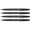 Pentel Fude Touch Sign Pen - Black - Pack of