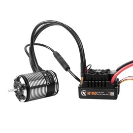 XC E3652 & E10 Sensored Brushless Motor and ESC Combo for RC Car,2-3S Lipo,IP67 Water Proof,Applicable to:1/10 On-Road,Off-Road,Short Course(Light Load) (5400KV+E10)