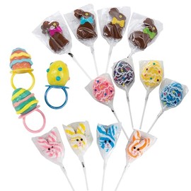 Easter Lollipop Assortment - 48 Pieces