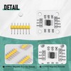 Hcskoss 4pcs AS5600 Magnetic Encoder IIC PWM Magnetic Induction Angle