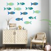 Wbgraceful 30pcs Unfinished Wooden Fish Cutouts - DIY Crafting Ornament