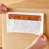 Polyethylene Packing List Envelopes, 5.5 x 10 Inches, 2 Mil