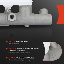 A-Premium Brake Master Cylinder Compatible with Honda Vehicles - Fit 2009-2014, Insight 2010-2014 - Replace# 46101TK6306