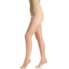 Berkshire Women's Silky Extra Wear Sheer Control Top Pantyhose - Reinforced Toe,Nude,2Plus