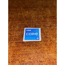 Intel 1x Intel Core i9 Desktop / Laptop sticker label (NEW)