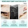 Drive-up Ignition Keys (10 PCS) Fits CLUBCAR EZGO YAMAHA Golf