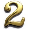 2" Solid Brass Mailbox Number #2 / Better Box Mailboxes