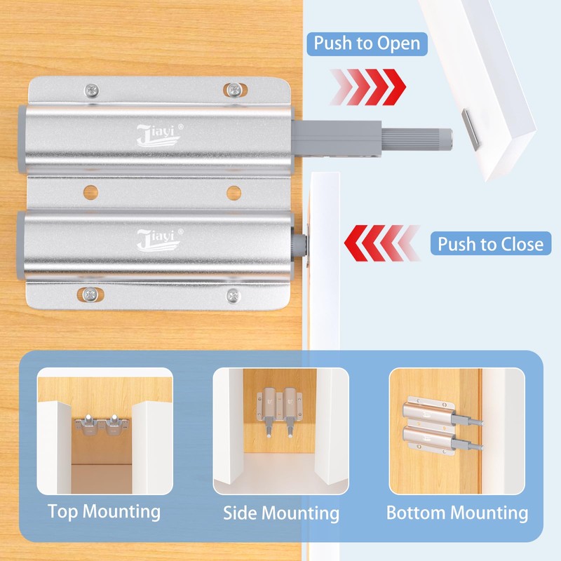 Magnetic Push Latch Heavy Duty Jiayi Double Push to Open