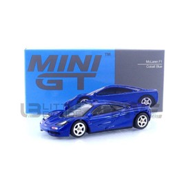 MINI GT 1/64 McLaren F1 Cobalt Blue Left Handle, Finished Product