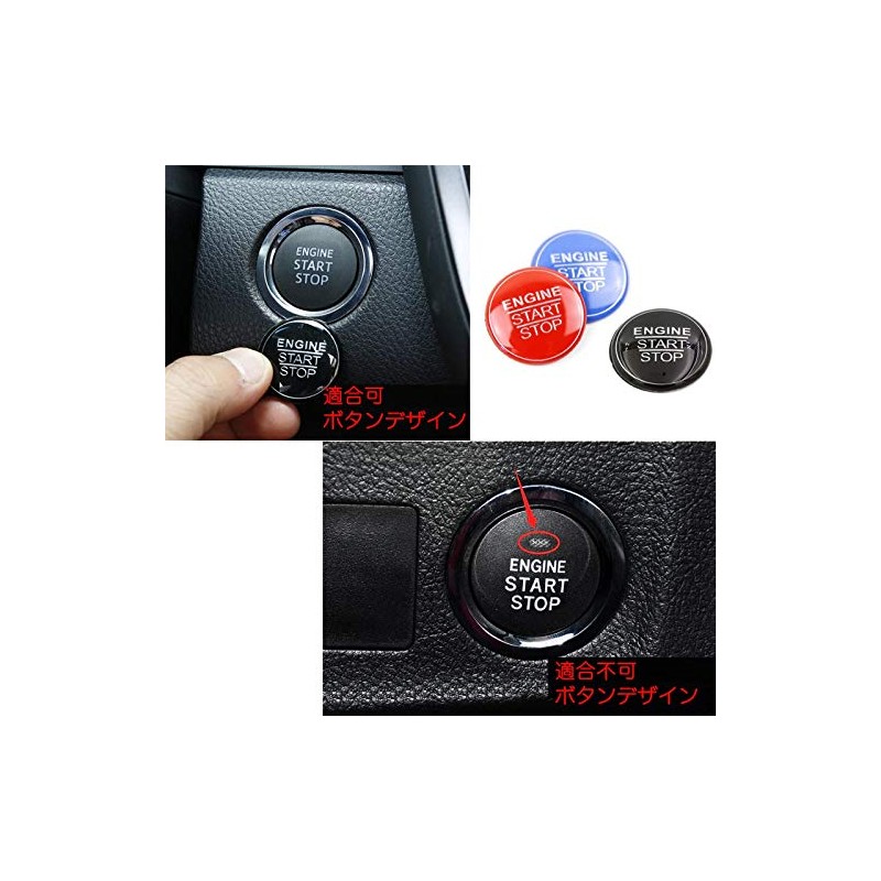 Toyota Fit Toyota Engine Start Button Cover Starter Push Start