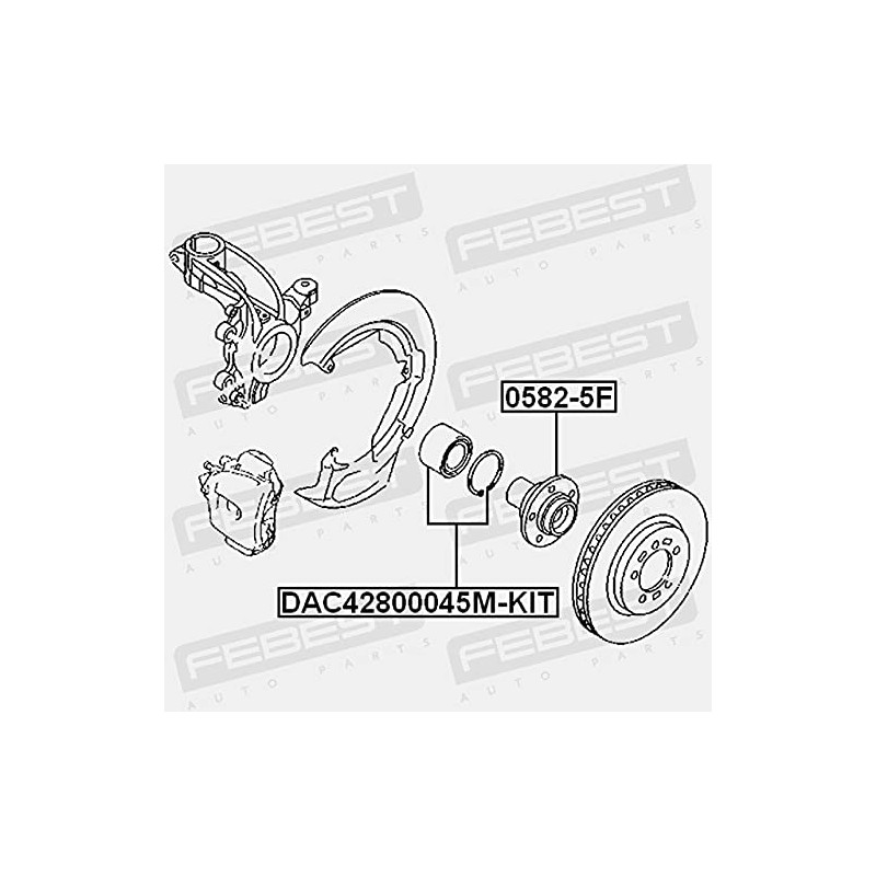 FEBEST DAC42800045M-KIT Spark Plugs