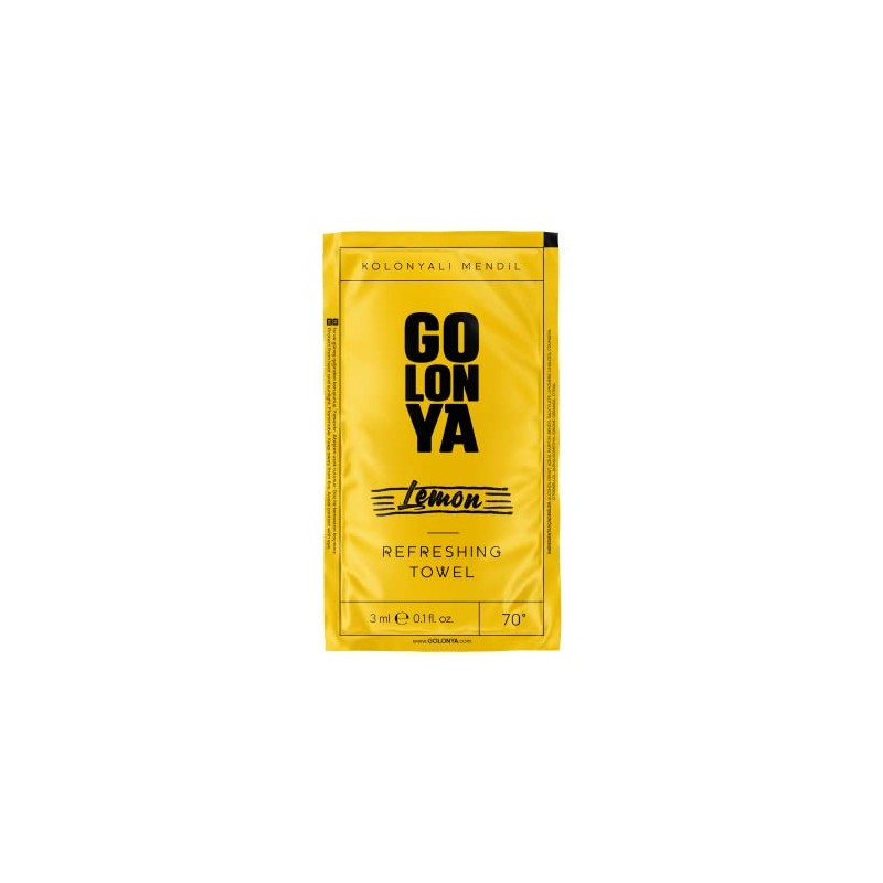 Golonya - Set of 90 Refreshing Lemon Towels - Blend