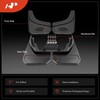 A-Premium Set of 4PCS Mud Flaps Splash Guards Mudguard Mudflaps
