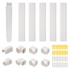 3" 10Ft Mini Split Line Set Cover,PVC line set cover