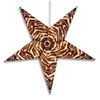 Zebra Paper Star Lamp/Lantern