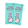 Happy One Hand Heart Cushion Hot Pack 400g (1 piece) Domestic production golf camping baseball hiking Wow 20ea