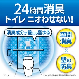 Toilet Deodorizer, Clean, Compact, Water Savon, Air Freshener, Space Deodorizing, Wall Odor Resistant, For Toilet, 1.9 fl oz (54 ml)
