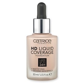 Catrice HD Liquid Coverage Foundation 30ml, 020 Rose Beige, 1 pc / 캐트리스 HD 리퀴드 커버리지 파운데이션 30ml, 020 로즈 베이지, 1개