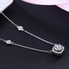 SBLING - Collar con colgante de plata de ley chapada