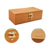 Wooden Lockable Currency Tray, Single Row Currency Tray, Cash Organizer