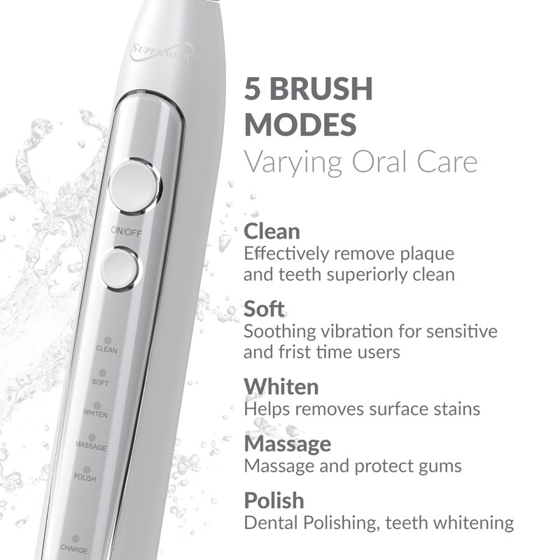 Supersonic TB-5100 Sonic Zoom Advanced Whitening Electric Toothbrush | 40,000
