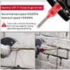 FOCSTOL Diamond Mortar Raking Bit - Mortar Router Bit with