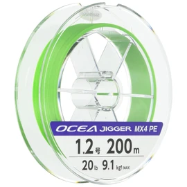 Shimano PE Line Oshia Jigger MX4 200m 1.2 Lime Green PL-O64P Fishing Line