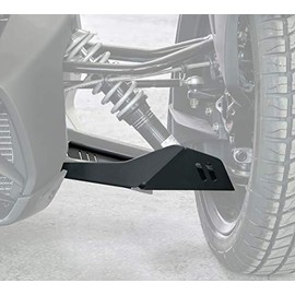 SAUTVS Aluminum Front Splash Guard Protectors for Can-Am Ryker, Black A-Arm Protectors for Can-Am Ryker All Models Accessories (2PCS, Replace #219400863)