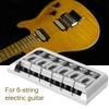 Professional Metal Six string Bridge for 6 string Electric Guitar