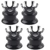 4pcs Engine Screw Cap Covers Crown Styling Fit for XL883/Big