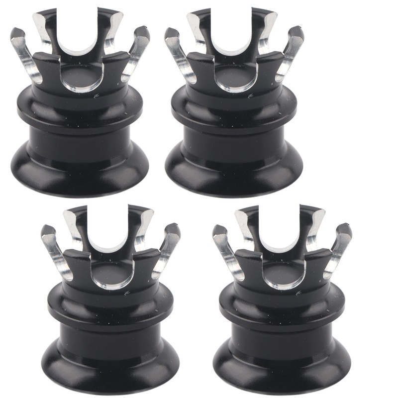 4pcs Engine Screw Cap Covers Crown Styling Fit for XL883/Big