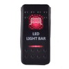 Mintice™ 12 V Car Red Light Illuminated Rocker Switch Rocker