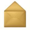 Cranberry C5 Gold Envelopes 162x229mm, 10 Pack
