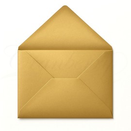 Cranberry C5 Gold Envelopes 162x229mm, 10 Pack