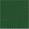 50 Plain Solid Colors Luncheon Dinner Napkins Paper - Hunter