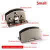 90 Degree Glass Door Pivot Hinge Kit Zinc Alloy Shower