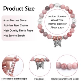 Friendship Bracelet Gifts for Women Friends Inspirational Beaded Bracelets Encouragement Gift for Women Mom Daughter Wife Sister Coworker Friend Bracelet with Gifts Cards Christmas Birthday Gift