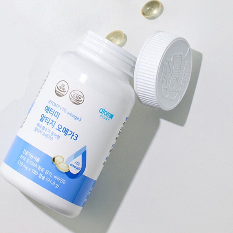 Atomy Altige Omega 3 180 capsules, 3 months supply /