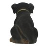 RAKSO Wobble Dog Rottweiler Wobble Figure H 17 cm Brown