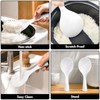 FireKylin 2 Pcs Plastic Rice Paddle,Non Stick Standing Rice Spoon