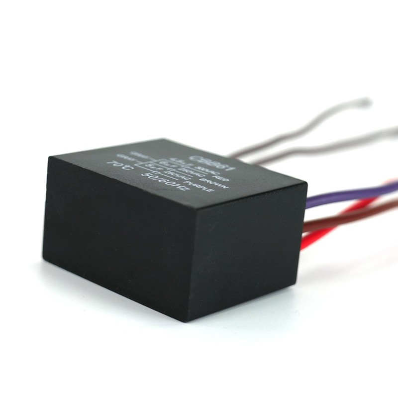 Ceiling Fan Capacitor CBB61 4.5uf + 6uf + 5uf 5