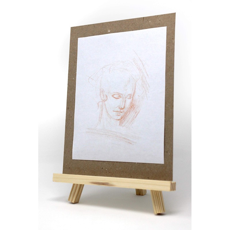 VViViD Natural Pine 9 Inch Tall Adjustable Tripod Display Easel