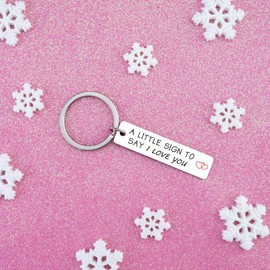 I Love You Gifts for Him Her Romantic Gifts for Her Unique Gifts for Girlfriend Best Anniversary Keychain Gift to Her Boyfriend Gift Funny Valentine's Day Love Gift to Wife Husband