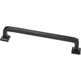 Iron Valley - 12" C2C Square Contemporary Cabinet Handle Pull - Solid Cast Iron