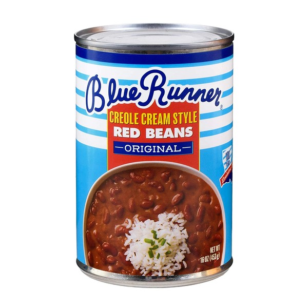 Blue Runner Creole Cream Style Red Beans, 16-Ounce (Pack of 12)