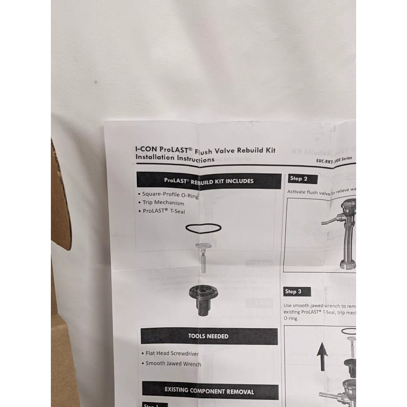 Sloan I-CON ProLAST T-Seal Rebuild Kit for Manual Urinal Flush