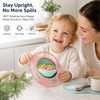 360° Rotating Gyro Snack Bowl for Kids – Spill-Resistant PP