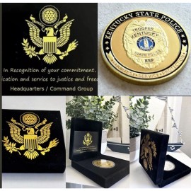 KENTUCKY STATE POLICE Office Agent Challenge Coin