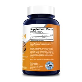 NusaPure Bee Pollen 1500mg 200 Veggie Caps (100% Vegetarian, Non-GMO & Gluten Free) Naturally Occurring Proteins and Aminoacids*